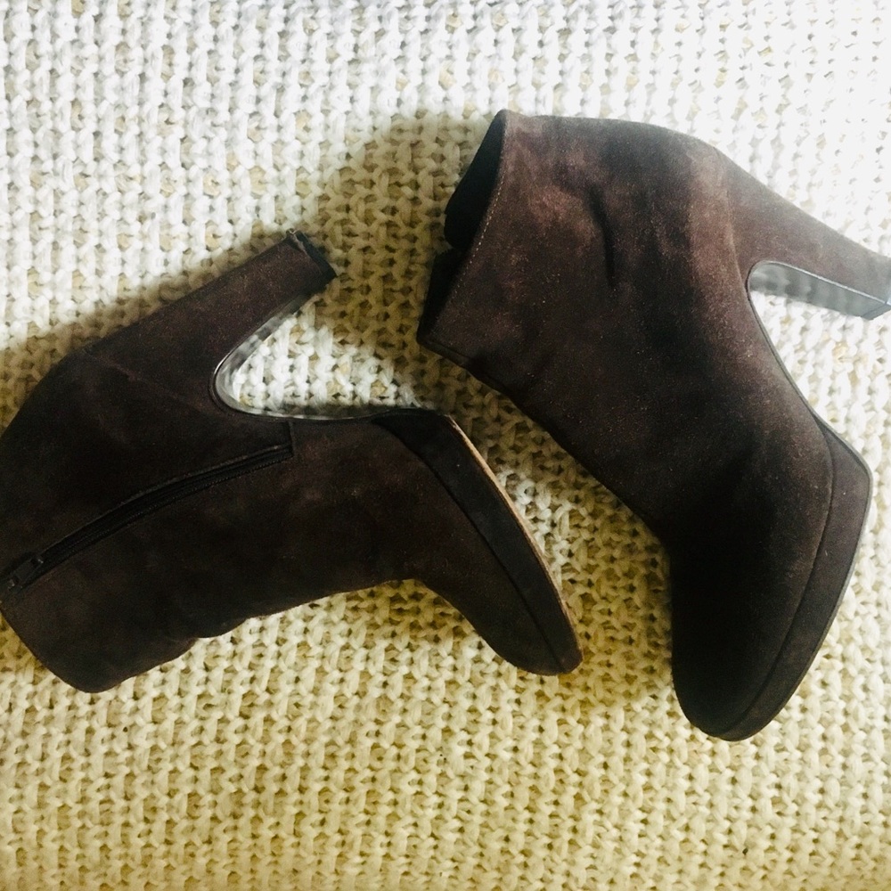 Miu Miu Prada Ankle Boots- Platform Suede 39 ♥️